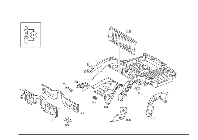1296100861 - Substructure: Floor for Mercedes-Benz Image image