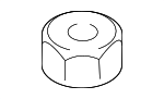 9YB040802 - Suspension: Top Nut for Mazda Image