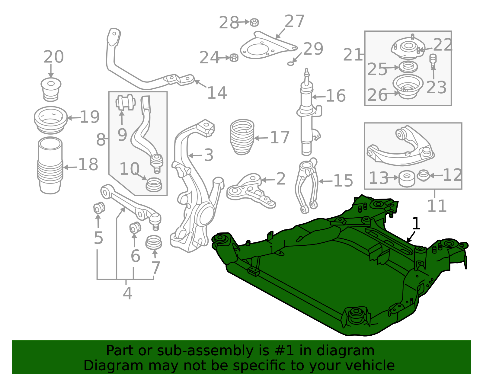 GP9A-34-80XE - Cross-Member - 2006-2007 Mazda 6 | Mazda Swag