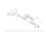 2213504802 - Rear Axle: Drive Shaft for Mercedes-Benz Image