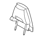 52108065002 - : Headrest Pad for BMW Image