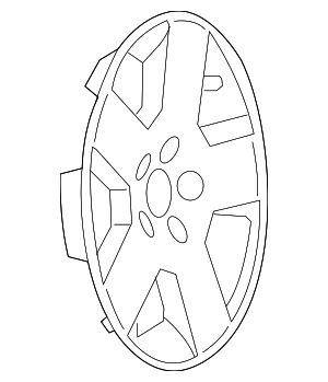 9596919 - : Painted Wheel Trim Cover for GM Image