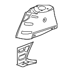 89025536 - Body: Apron Assembly for Buick: Terraza | Chevrolet: Uplander | Pontiac: Montana | Saturn: Relay Image