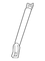 15221435 - Body: Diagonal Brace for Buick: Rendezvous, Terraza | Chevrolet: Uplander, Venture | Oldsmobile: Silhouette | Pontiac: Aztek, Montana, Trans Sport | Saturn: Relay Image