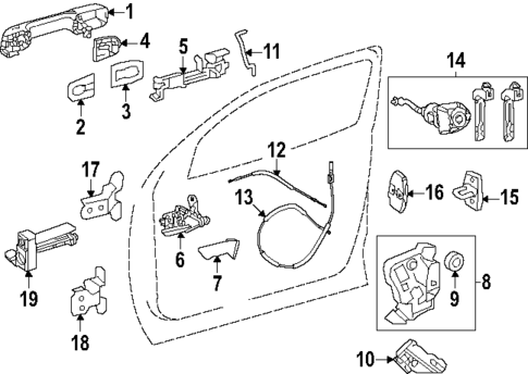 Front Door for 2024 Lexus GX550 #2
