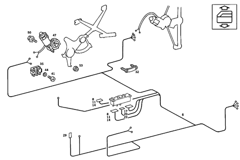 Electric Window Regulator for 1989 Mercedes-Benz 190E #1
