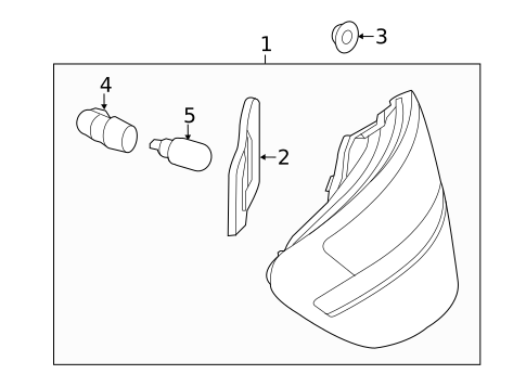 Bulbs - Chassis for 2019 Mercedes-Benz SLC 43 AMG&reg; #2
