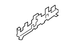 31672105 - Body: Pillar Molding Clip for Volvo Image