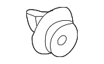 30622612 - Body: Rocker Molding Retainer Clip for Volvo Image