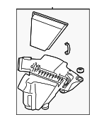 13717588280 - : Air Cleaner Assembly for BMW: X1 Image