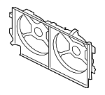 1355A140 - Cooling System: Fan Shroud for Mitsubishi Image