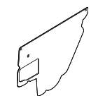 62244AJ00A - Body: Water Shield for Subaru: Legacy, Outback Image