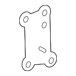 523570R010 - Body: Reinforced Plate for Toyota: RAV4 Image