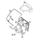 68492327AA - Brakes: Master Cylinder To Hcu Tube Assembly, Brake for Mopar Image