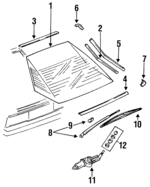 9037257A00 - : Reveal Molding for Nissan Image