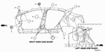 91601S0XJ00 - Interior/Bumper: PLUG, HOLE for Honda Image