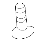 8614222000 - Body: Bumper Cover Screw for Hyundai Image