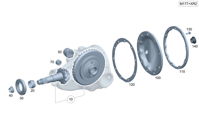 9063530053 - : Differential Crush Sleeve for Mercedes-Benz Image
