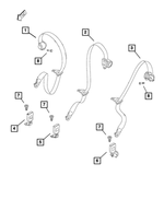 68119438AA - Restraints: Screw for Mopar Image