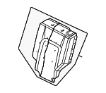 1BC751D5AA - Body: Seat Back Assembly for Jeep: Liberty Image