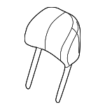 1BC681D5AA - Body: Headrest for Jeep: Liberty Image