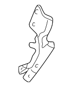 5071705AA - Body: Hinge &amp; Bracket for Jeep: Liberty Image