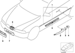 51138208686 - : Grille Right for BMW Image