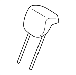 864801LF1B - Body: Headrest for Infiniti Image