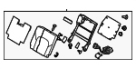 896001LL7A - Body: Seat Back Assembly for Infiniti Image