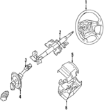 MR766266 - : Steering Wheel for Mitsubishi Image