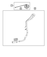 68406311AA - Fuel and Accelerator Pedal: Fuel Filler Tube Hose for Chrysler: 300 | Dodge: Challenger, Charger Image