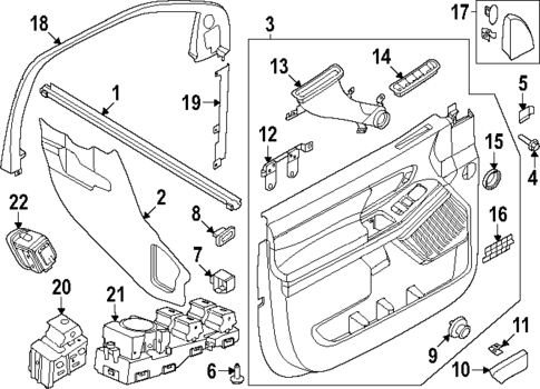 Front Door for 2025 Ford Expedition #0