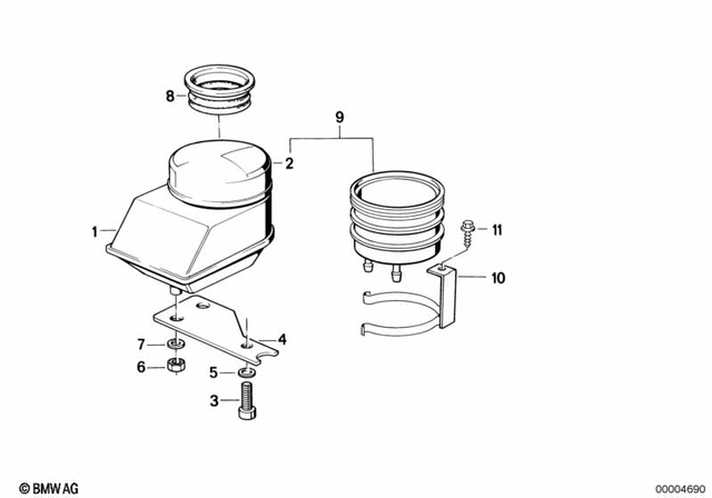 34311451978 - : Holder for BMW-Motorrad Image