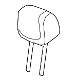 84747917 - Body: Headrest for Cadillac: XT6 Image