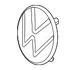 5H0853601PDPJ - Body: Emblem for Volkswagen Image