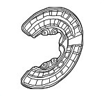 4654231000 - : Backing Plate for Mercedes-Benz Image