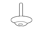 W719929S300 - Body: Floor Pan Splash Shield Nut for Ford Image