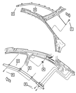 6505224AA - Air Conditioning &amp; Heater: Nut for Mopar Image