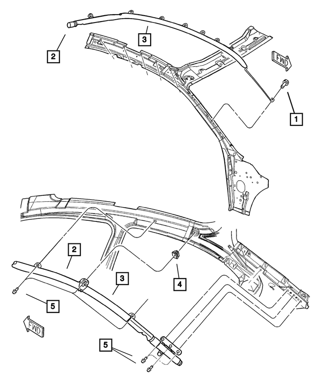 6505224AA - Air Conditioning &amp; Heater: Nut for Mopar Image image