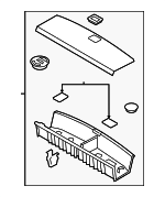 85715C6000WK - Body: Compartment for Kia: Sorento Image