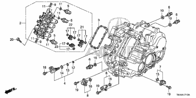 AT Sensor - Solenoid - Secondary Body (6AT) for 2012 Acura TL #0