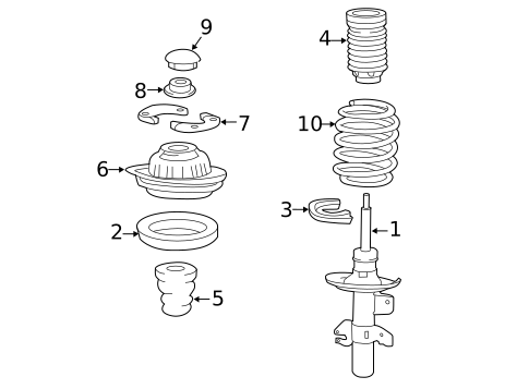 Struts & Components for 2016 Dodge Dart #0