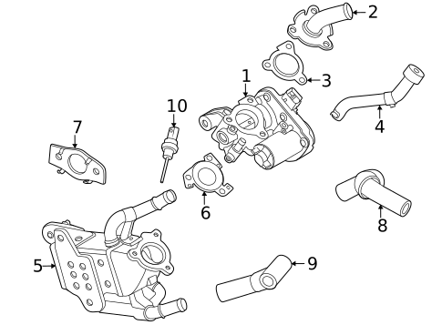 EGR System for 2026 Hyundai Santa Fe #0