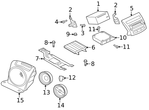 Sound System for 2013 Mitsubishi Outlander #0