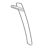 10309316 - Body: Weatherstrip for Chevrolet: Venture | Oldsmobile: Silhouette | Pontiac: Montana, Trans Sport Image