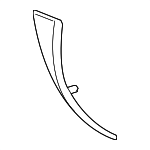 51418063043 - : Handle Cover for BMW: 228i, 228i xDrive, 230i, 230i xDrive, M2, M235i, M235i xDrive, M240i, M240i xDrive Image