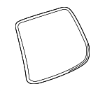 7P6827705A - Body: Weatherstrip for Volkswagen Image