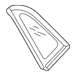 11K845041NVB - : Quarter Glass for Volkswagen: ID.4 Image