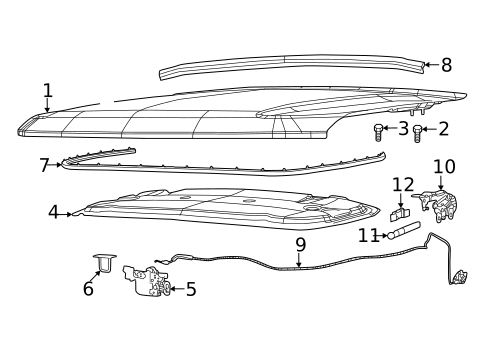 Control Cables for 2022 Jeep Grand Cherokee #0