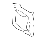 3D0804474B - Body: Cover Plate for Volkswagen: Phaeton Image